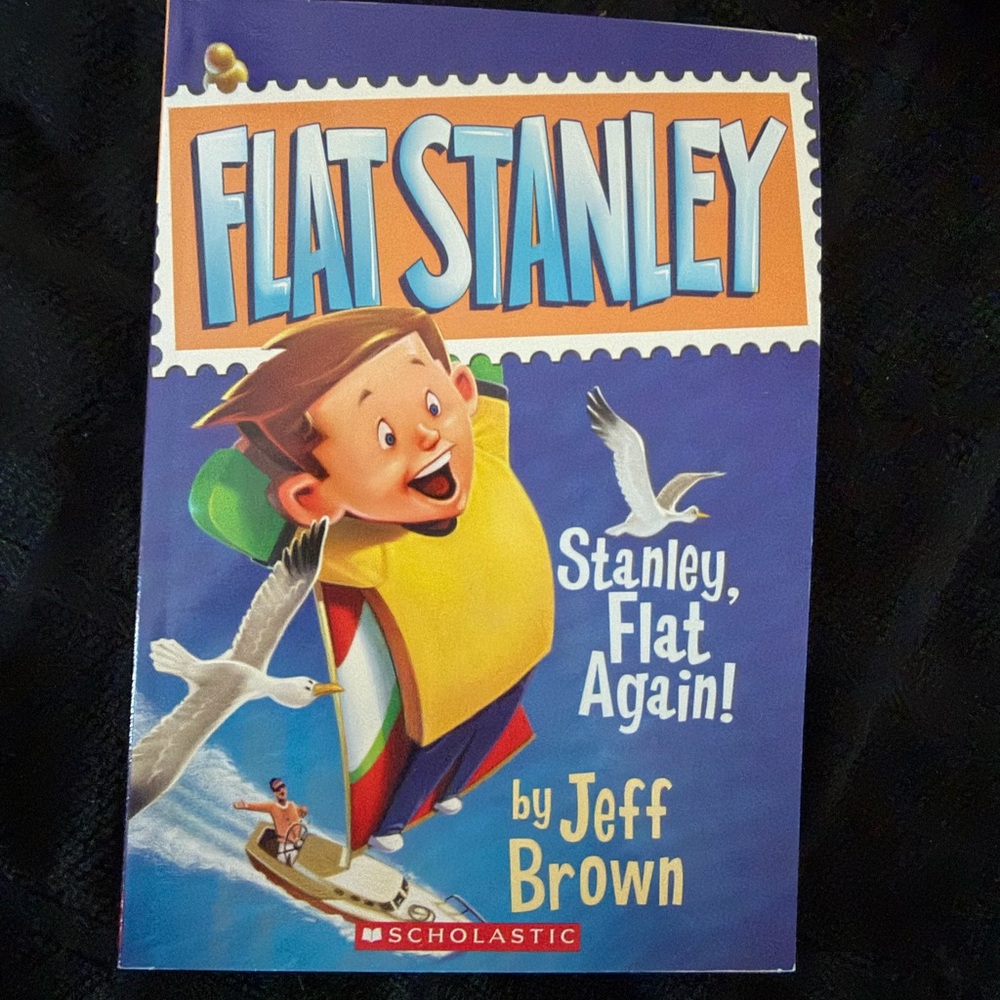 Scholastic Flat Stanley: Stanley, Flat Again! - children’s book